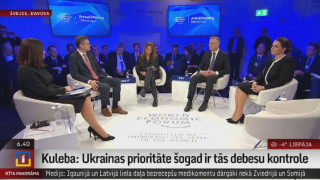 Kuleba: Ukrainas prioritāte šogad ir tās debesu kontrole