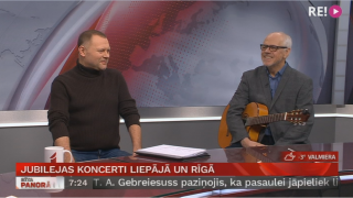 Jubilejas koncerti Liepājā un Rīgā. Intervija ar Aivaru Hermani un Igo