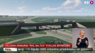 Izsludina konkursu "Rail Baltica" stacijas būvniecībai