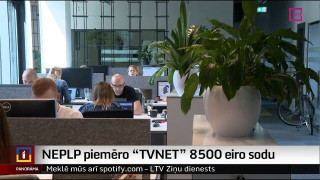 NEPLP piemēro "Tvnet" 8500 eiro sodu