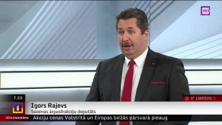 Intervija ar Saeimas ārpusfrakciju deputātu Igoru Rajevu
