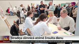 Stradiņa slimnīcā atzīmē Insulta dienu