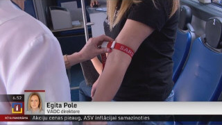 Asinsdonoru centrs aicina iedzīvotājus vasarā aktīvi ziedot asinis