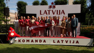 Latvijas karogu Parīzes OS atklāšanas ceremonijā nesīs Tīna Graudiņa un Nauris Miezis