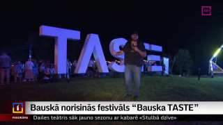 Bauskā norisinās festivāls "Bauska TASTE"