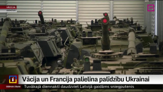 Vācija un Francija palielina palīdzību Ukrainai