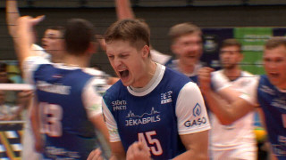 Jēkabpils "Lūšu" volejbolisti Čempionu līgas pirmajā kārtā tiekas ar "Schonenwerd"