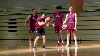 Latvijas U-18 jaunieši gatavojas Eiropas čempionātam