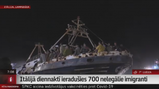 Itālijā diennaktī ieradušies 700 migranti