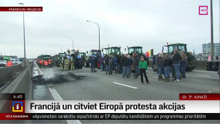 Francijā un citviet Eiropā protesta akcijas