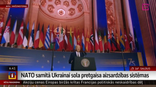 NATO samitā Ukrainai sola pretgaisa aizsardzības sistēmas