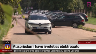 Aizspriedumi kavē izvēlēties elektroauto