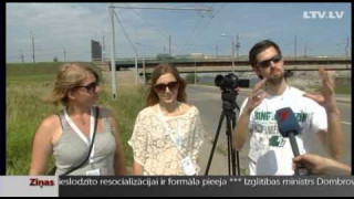 Иностранные студенты снимают фильмы об островах Латвии