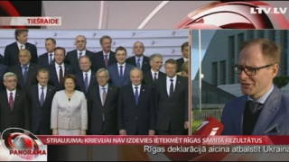 L.Straujuma: Krievijai nav izdevies ietekmēt Rīgas samita rezultātus
