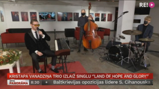 Kristapa Vanadziņa trio izlaiž singlu "Land of hope and glory"