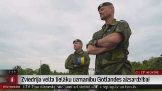 Zviedrija velta lielāku uzmanību Gotlandes aizsardzībai