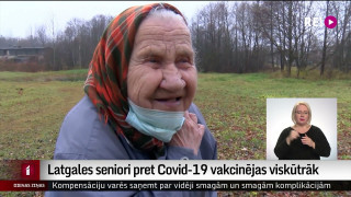 Latgalē seniori pret Covid-19 vakcinējas viskūtrāk