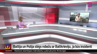 Baltija un Polija slēgs robežu ar Baltkrieviju, ja būs incidenti