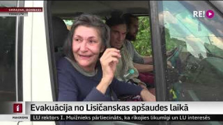 Evakuācija no Lisičanskas apšaudes laikā