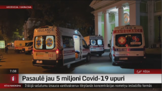 Pasaulē jau  5 miljoni Covid-19 upuri