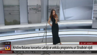 Vijolniece Kristīne Balanas koncertēs Latvijā