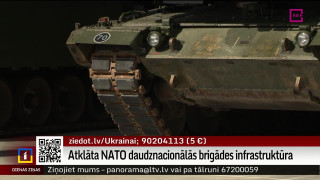 Ādažos atklāta NATO daudznacionālās brigādes infrastruktūra