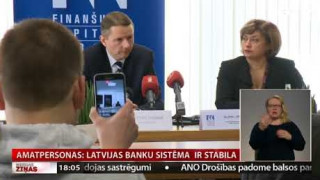 Amatpersonas: Latvijas banku sistēma  ir stabila