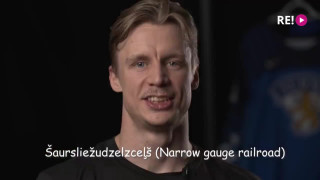 Pasaules čempionātā hokejisti mēģina ielauzīties latviešu valodas teicienos