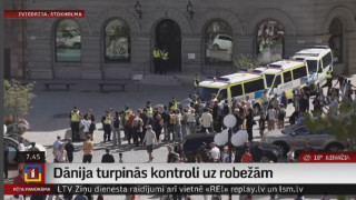 Dānija turpinās kontroli uz robežām