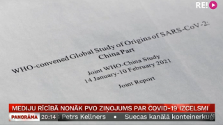 Mediju rīcībā nonāk PVO ziņojums par Covid-19 izcelsmi