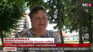 Latgalē vakcinēšanās norit visgausāk