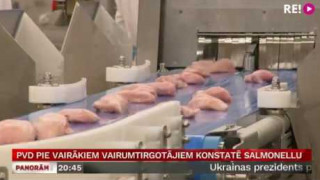 PVD pie vairākiem vairumtirgotājiem konstatē salmonellu