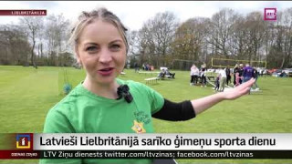 Latvieši Lielbritānijā sarīko ģimeņu sporta dienu