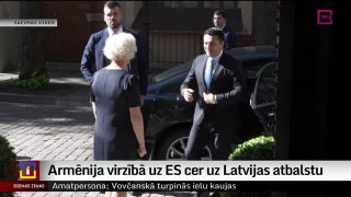 Armēnija virzībā uz ES cer uz Latvijas atbalstu