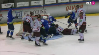 Četru Nāciju turnīrs hokejā. Latvija – Slovēnija. 2:2