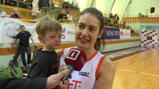 "TTT Rīga" basketbolistes ar graujošu uzvaru pieveic "RSU" un kļūst par Latvijas čempionēm. Ieva Pulvere