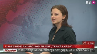 Pirmizrāde animācijas filmai "Trakā lapsa". Intervija ar filmas autori Agnesi Aizpurieti