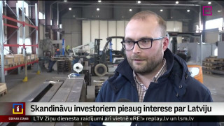Skandināvu investoriem pieaug interese par Latviju