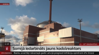 Somijā iedarbināts jauns kodolreaktors