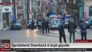 Sprādzienā Stambulā 6 bojā gājušie