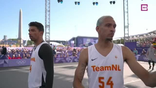 2024. gada Parīzes Olimpiskās spēles. 3x3 basketbols. Pusfināli vīriešiem un sievietēm