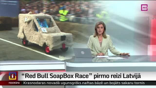 "Red Bull SoapBox Race" pirmo reizi Latvijā