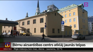 Bērnu aizsardzības centrs atklāj jaunās telpas