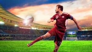 PK atlases spēle futbolā. Fēru salas - Latvija