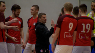 Latvijas virslīgas turnīrs telpu futbolā. FK "Nikars" – FC "Petrow/Jelgava"