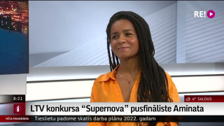 LTV konkursa “Supernova” pusfināliste Aminata