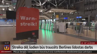 Streika dēļ šodien būs traucēts Berlīnes lidostas darbs