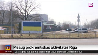 Pieaug prokremliskās aktivitātes Rīgā