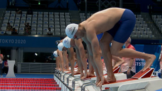 Olimpiskajās spēlēs debitē Latvijas peldētājs Daniils Bobrovs