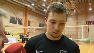 Latvijas un Igaunijas volejbola līga. "RTU/Robežsardze" – "Parnu". Vladimirs Visockis